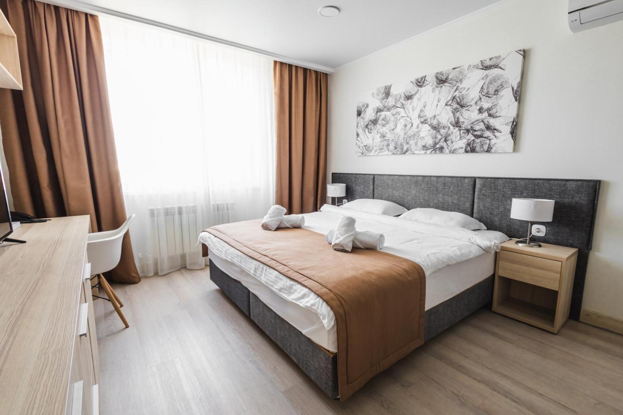 Apartment уютные в Yes Aparts с видом на ботанический сад